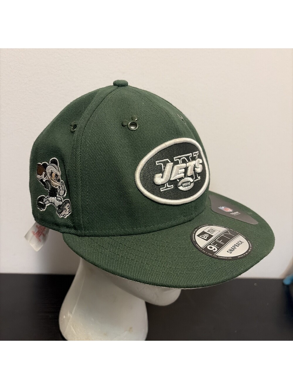 New York Jets Rare Disney Mickey Mouse  Hat Cap